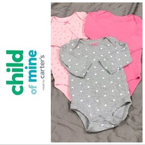 🔴SOLD🔴 Carter’s Long Sleeve Bodysuits